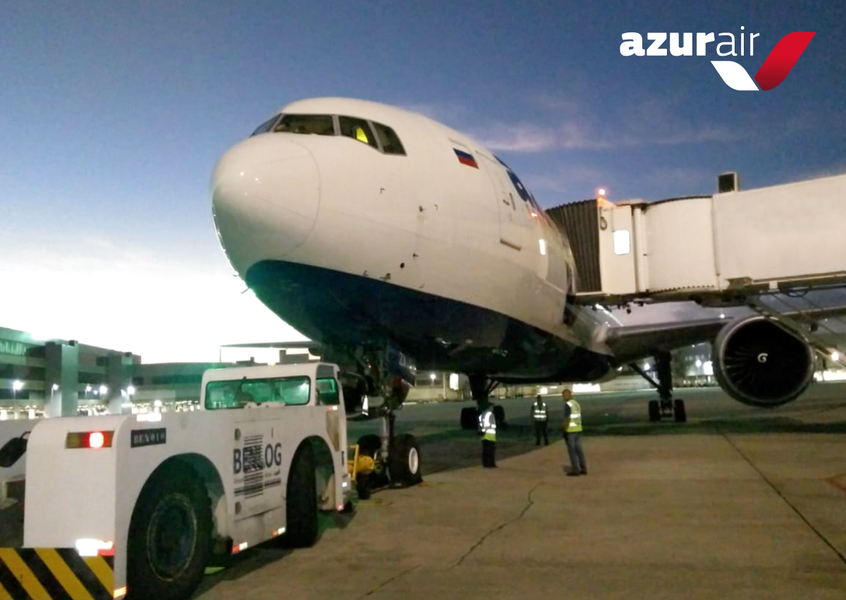AZUR air, Новости, 02 апреля 2020, Рейс AZUR air с россиянами на борту вылетел из Лимы в Москву