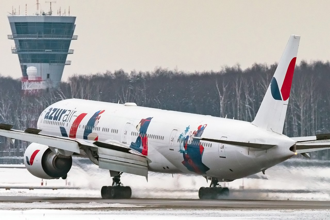 AZUR air, Новости, 11 Января 2019, В новогодние праздники AZUR air перевезла почти 90 тыс. пассажиров