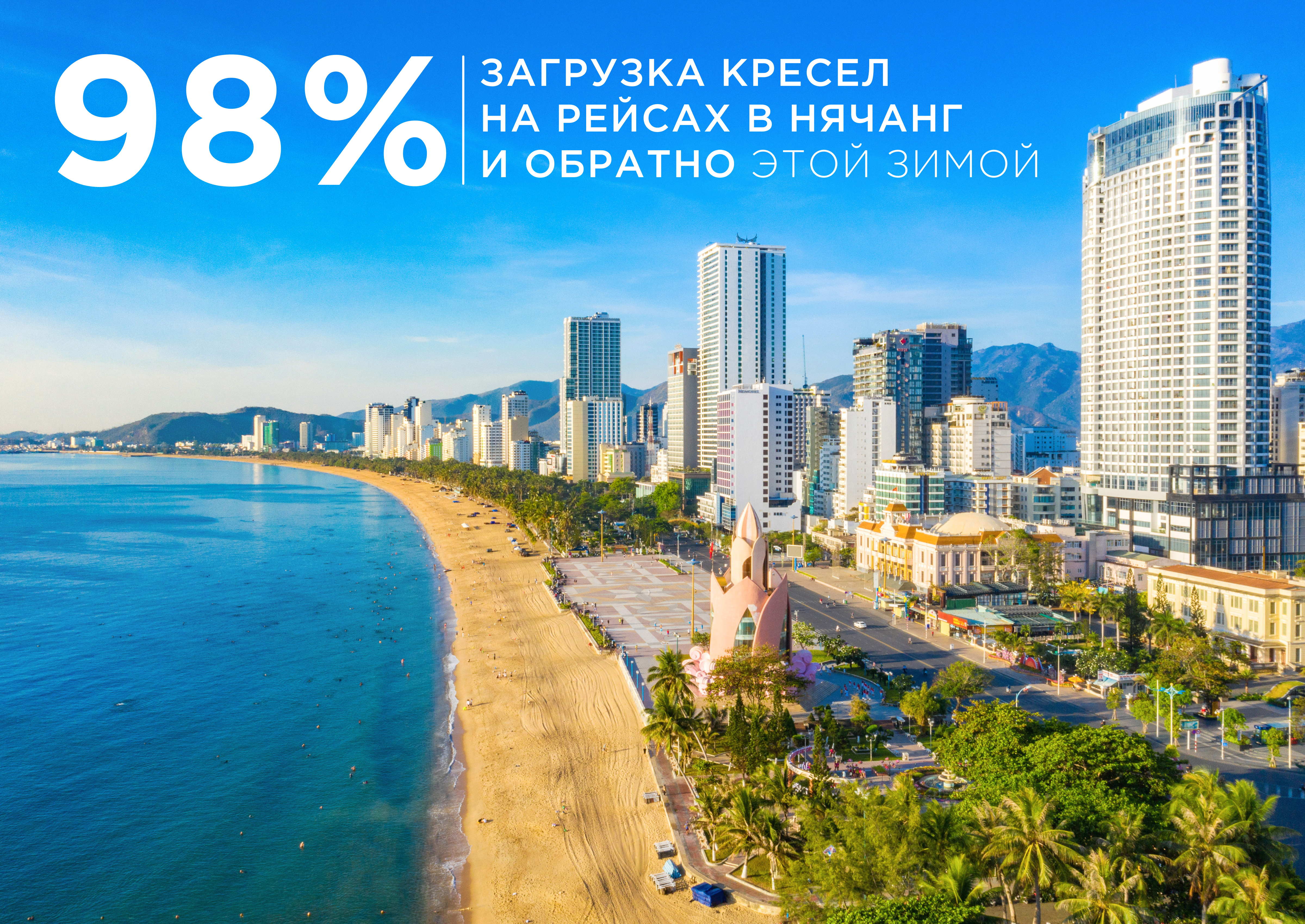 AZUR air перевезла почти 100 тыс. пассажиров в/из Нячанга этой зимой