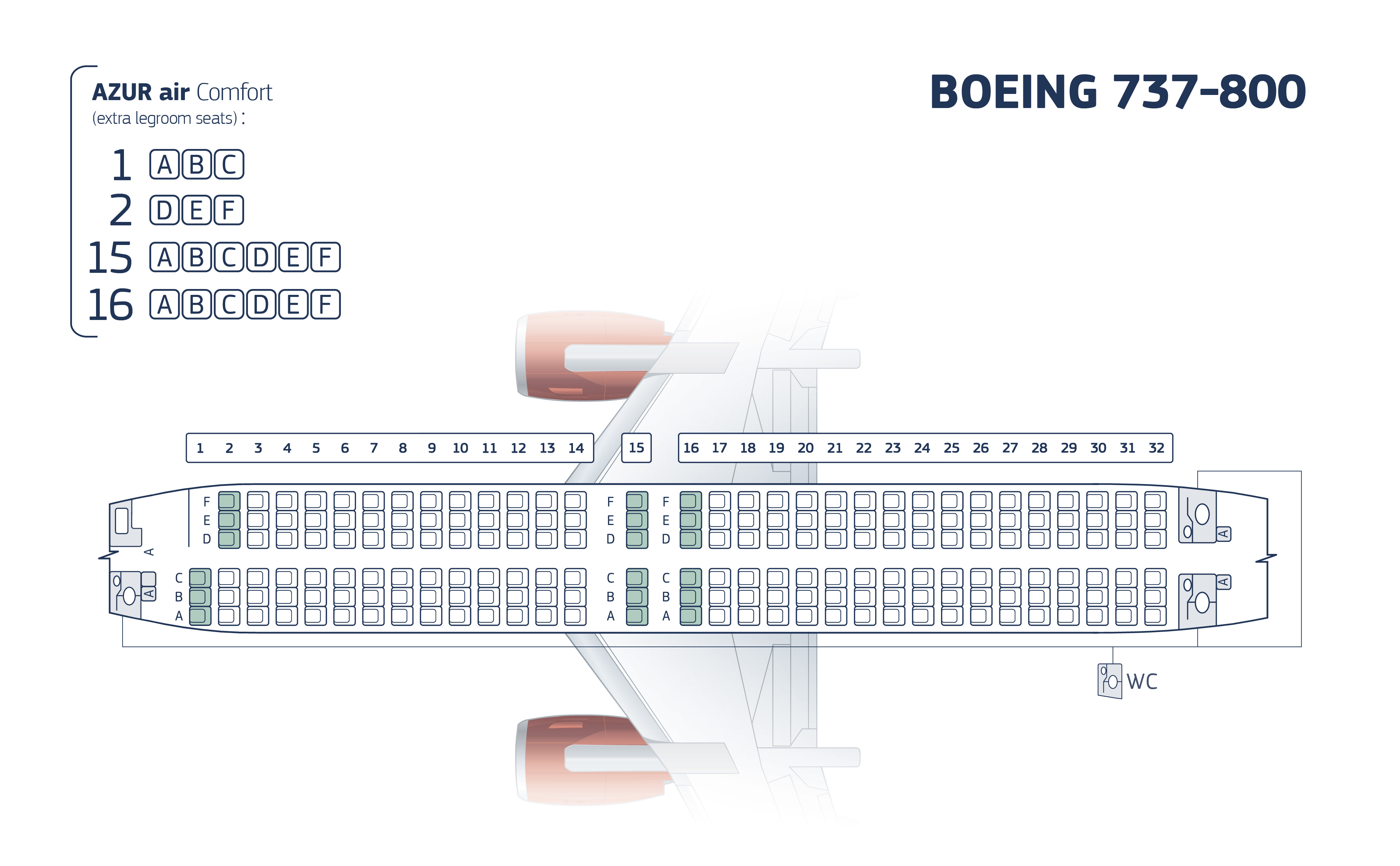 Azur air Azur-space Boeng 737-800