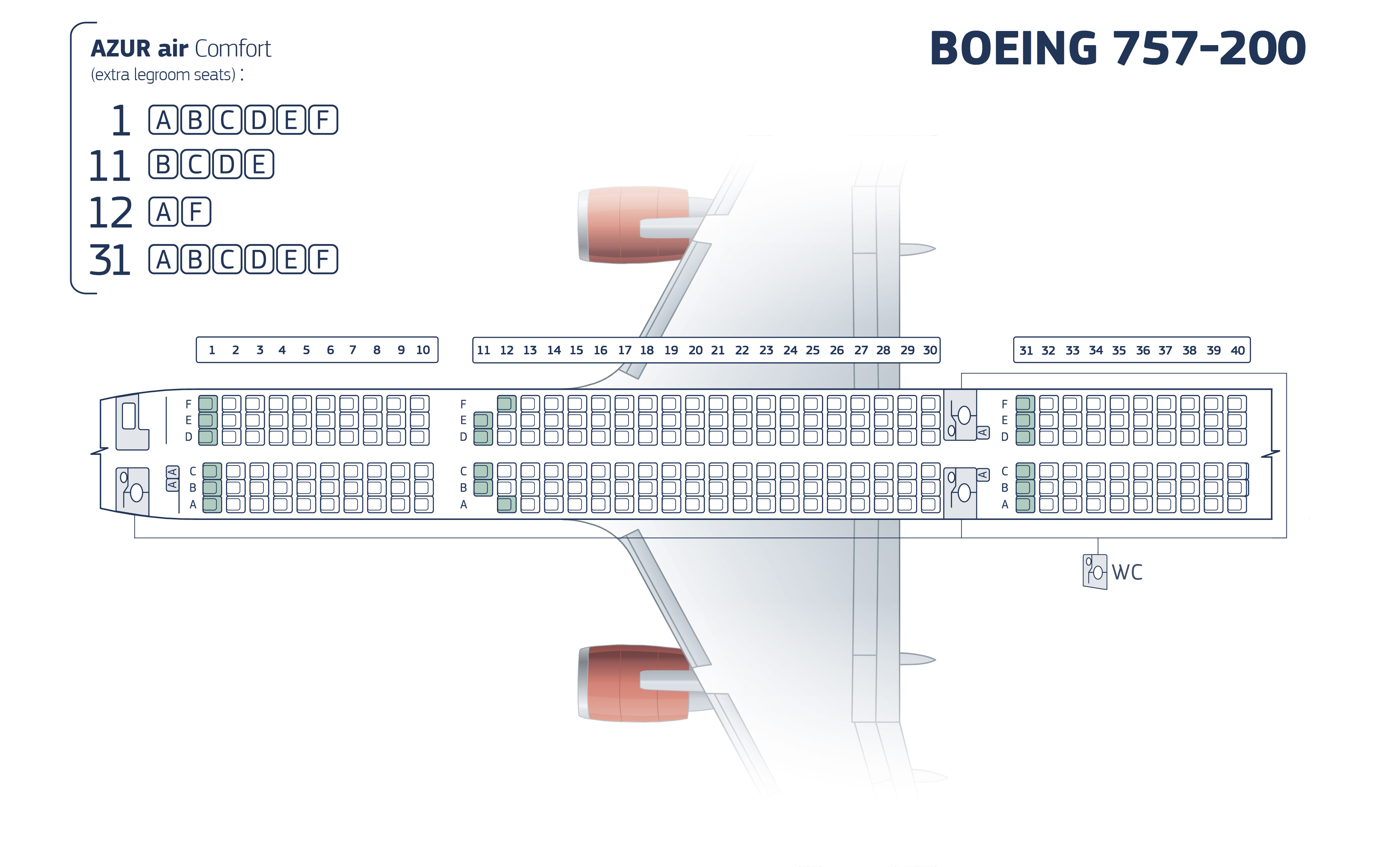 Azur air Azur-space Boeng 757-200